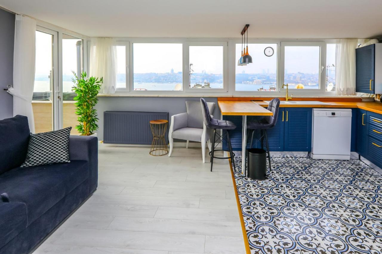 Апартаменты Vibrant Flat 500 M To Uskudar Ferry Station Стамбул Экстерьер фото